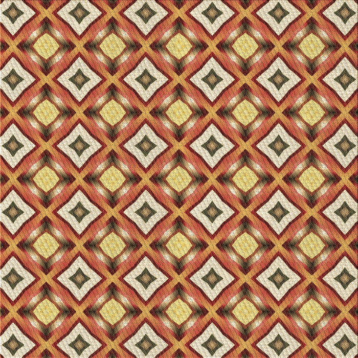 Round Machine Washable Transitional Yellow Orange Rug, wshpat2467brn