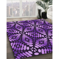 Patterned Purple Rug, pat2468pur