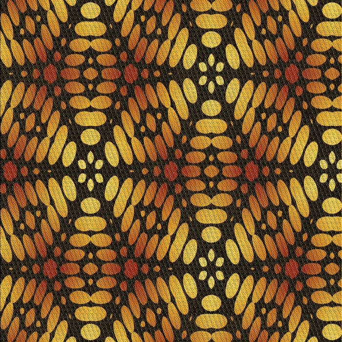 Patterned Red Rug, pat2468yw