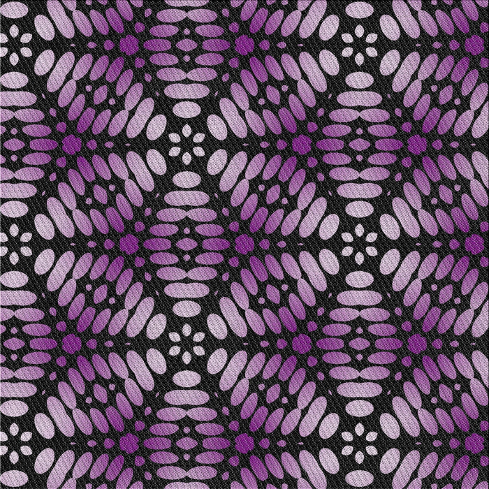 Sideview of Machine Washable Transitional Purple Rug, wshpat2468