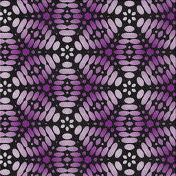 Square Patterned Purple Novelty Rug, pat2468