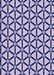 Patterned Dark Slate Blue Purple Rug, pat2469blu