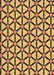 Patterned Saffron Yellow Rug, pat2469org