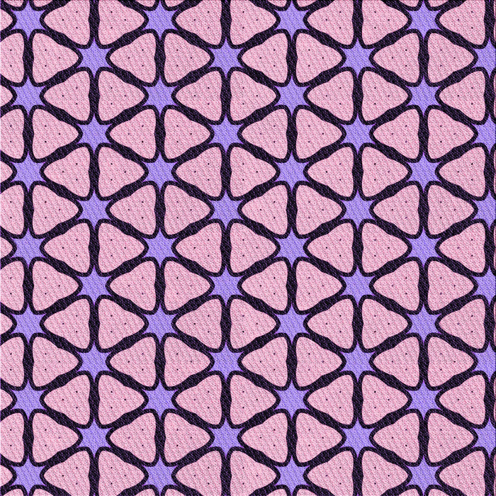 Round Machine Washable Transitional Purple Rug, wshpat2469pur