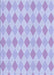 Patterned Purple Mimosa Purple Rug, pat247blu