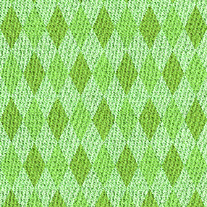 Patterned Green Rug, pat247grn
