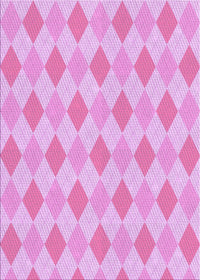 Machine Washable Transitional Blossom Pink Rug, wshpat247pur