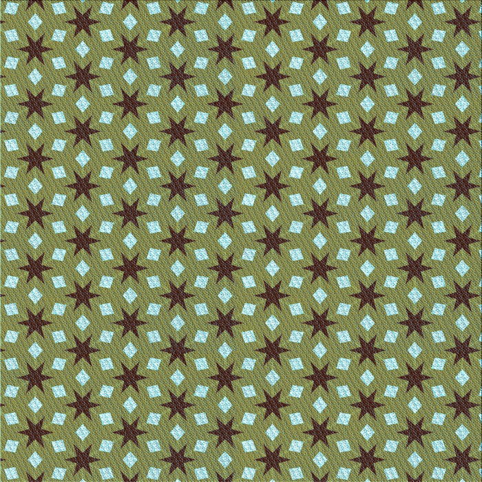 Round Patterned Oak Brown Rug, pat2470lblu