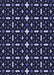 Patterned Night Blue Rug, pat2471blu