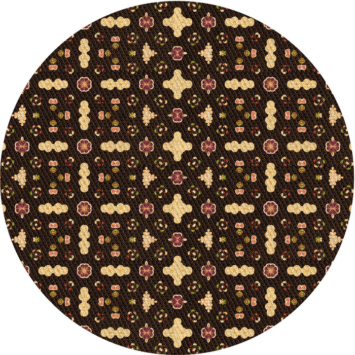 Square Machine Washable Transitional Light Brown Rug in a Living Room, wshpat2471org