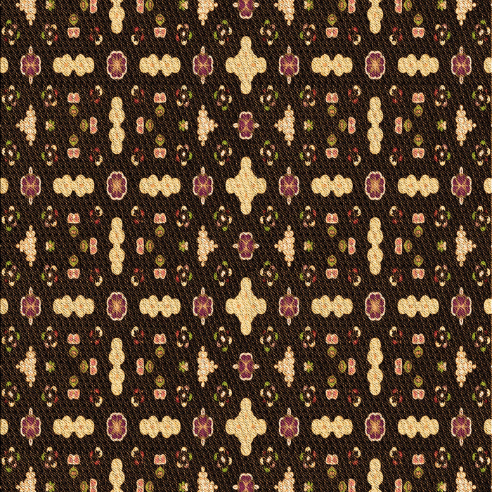 Patterned Light Brown Rug, pat2471org