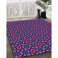 Patterned Purple Rug, pat2472pur