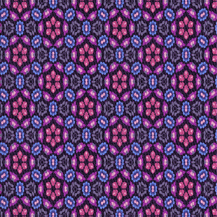 Patterned Purple Rug, pat2472pur