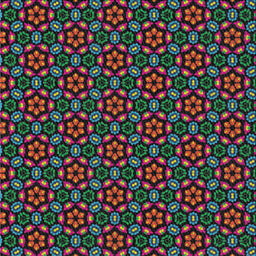 Square Patterned Forest Green Novelty Rug, pat2472