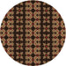 Square Machine Washable Transitional Light Brown Rug in a Living Room, wshpat2473org