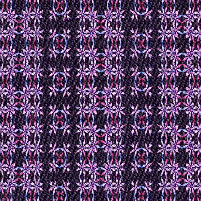 Patterned Deep Purple Rug, pat2473pur