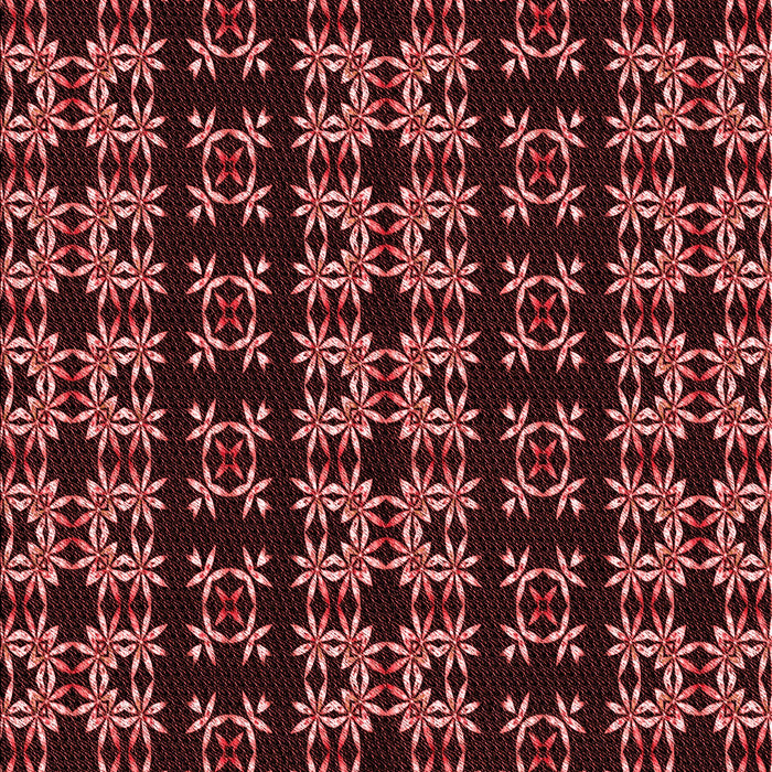 Patterned Red Rug, pat2473rd