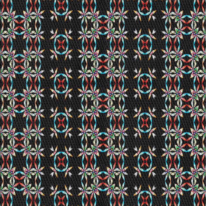 Machine Washable Transitional Black Rug, wshpat2473