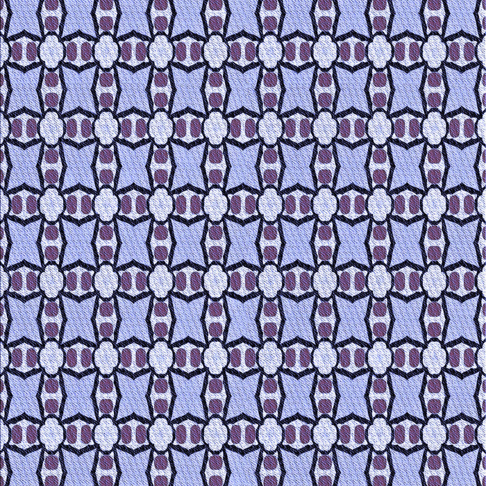 Patterned Blue Rug, pat2474blu