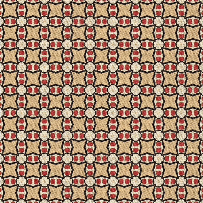 Round Machine Washable Transitional Red Brown Rug, wshpat2474brn