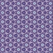 Round Patterned Bright Lilac Purple Rug, pat2475blu