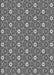 Patterned Dark Gray Rug, pat2475gry