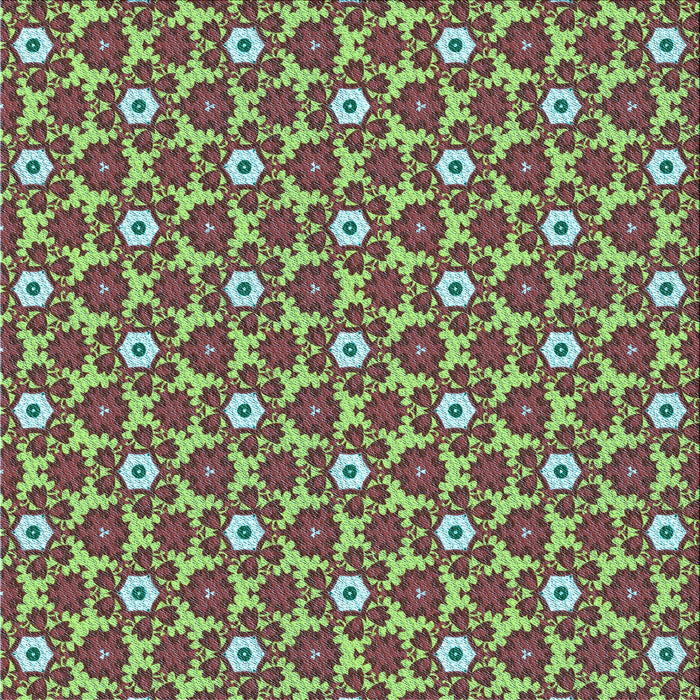 Round Machine Washable Transitional Brown Red Rug, wshpat2475lblu