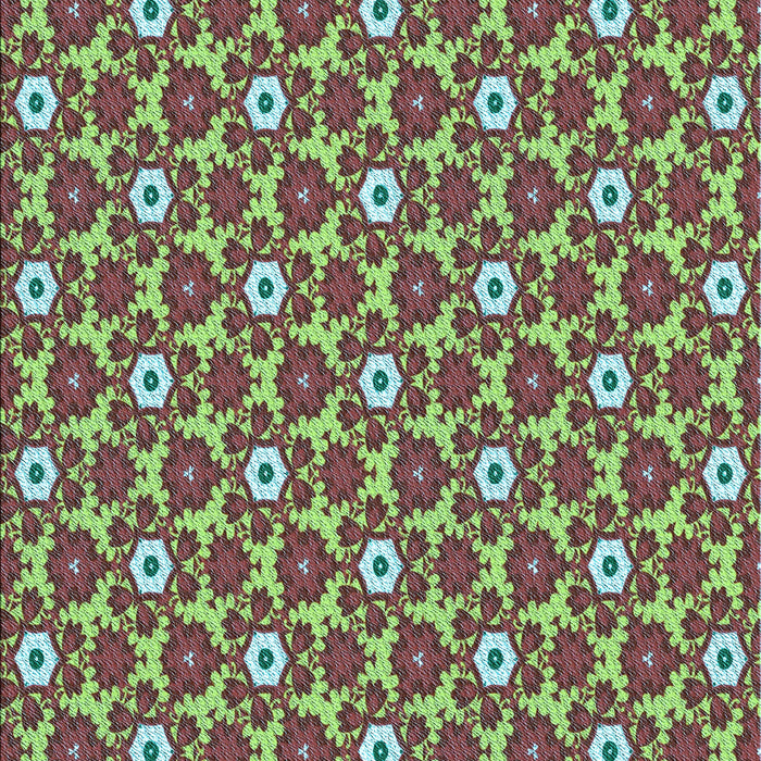 Patterned Brown Red Rug, pat2475lblu