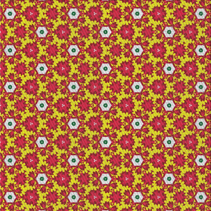 Sideview of Machine Washable Transitional Red Rug, wshpat2475