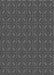 Patterned Charcoal Black Rug, pat2476gry