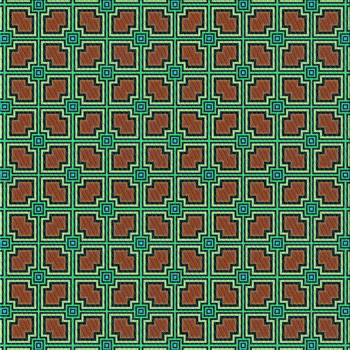 Round Machine Washable Transitional Bakers Brown Rug, wshpat2476lblu