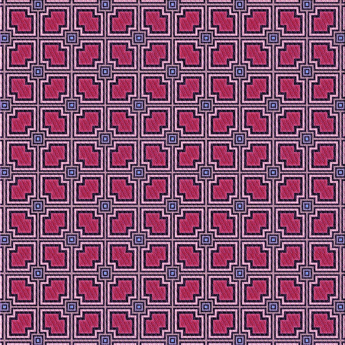 Round Machine Washable Transitional Lilac Purple Rug, wshpat2476pur