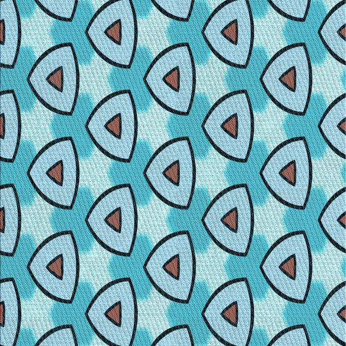 Machine Washable Transitional Glacial Blue Ice Blue Rug, wshpat2477lblu