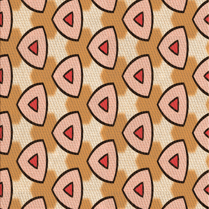 Patterned Red Rug, pat2477org