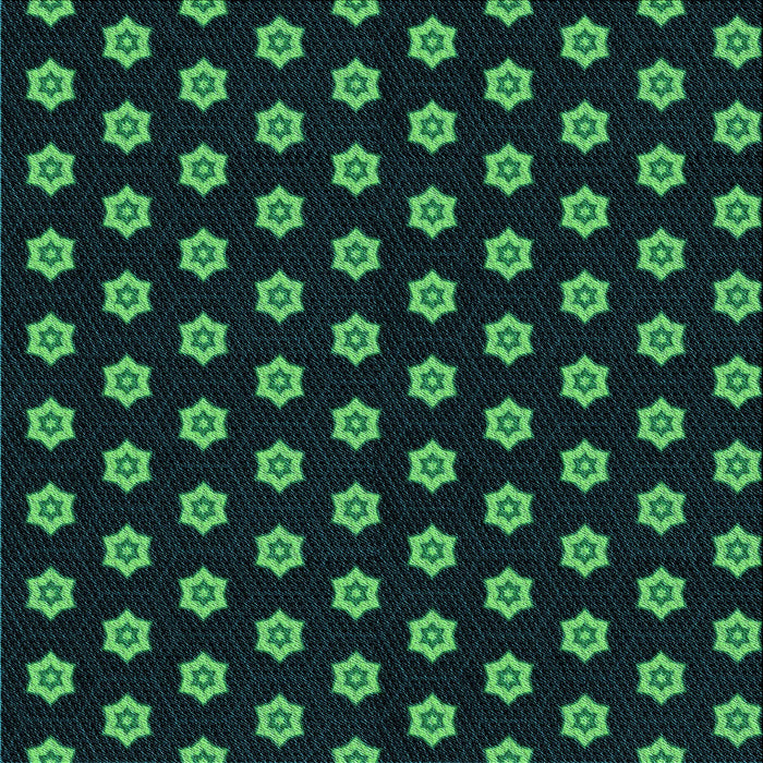 Round Patterned Black Rug, pat2478lblu