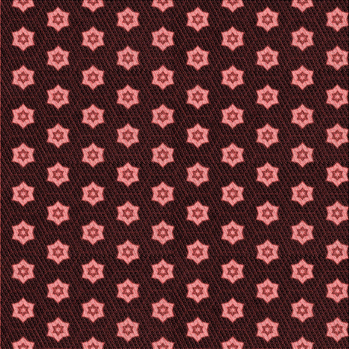 Round Patterned Dark Scarlet Red Rug, pat2478rd