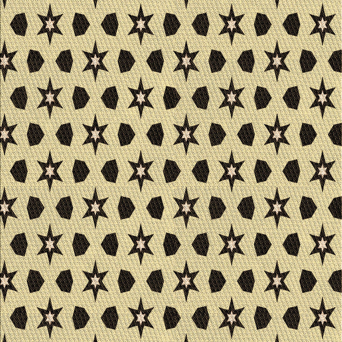 Machine Washable Transitional Brown Gold Rug, wshpat2479brn