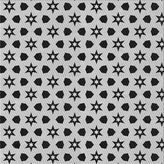 Round Patterned Gray Rug, pat2479gry