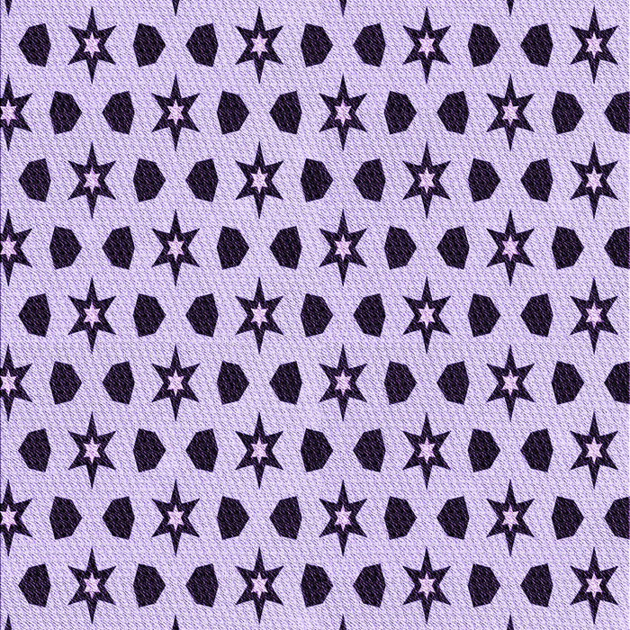 Patterned Pale Lilac Purple Rug, pat2479pur