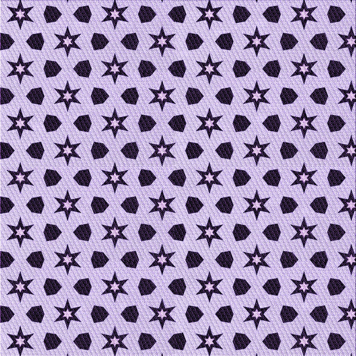 Round Patterned Pale Lilac Purple Rug, pat2479pur