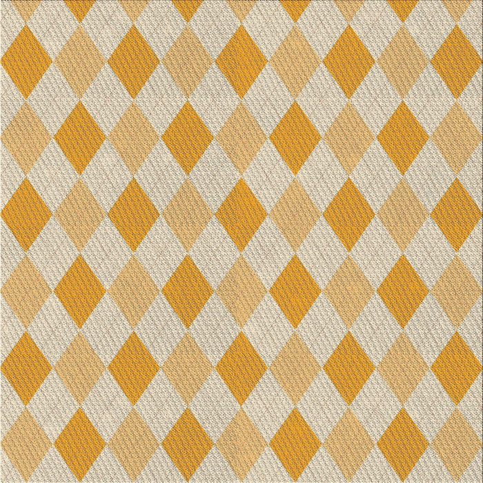 Sideview of Machine Washable Transitional Khaki Gold Rug, wshpat247