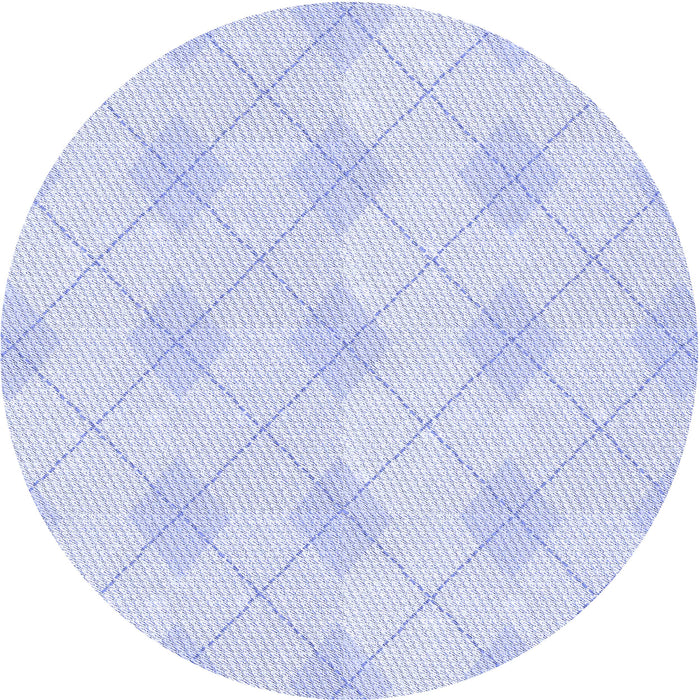 Square Patterned Lavender Blue Rug, pat248blu