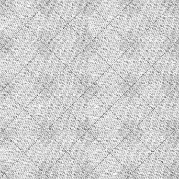 Round Patterned Cloud Gray Rug, pat248gry