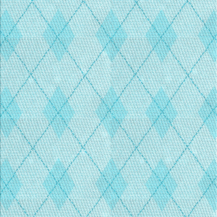 Patterned Diamond Blue Rug, pat248lblu