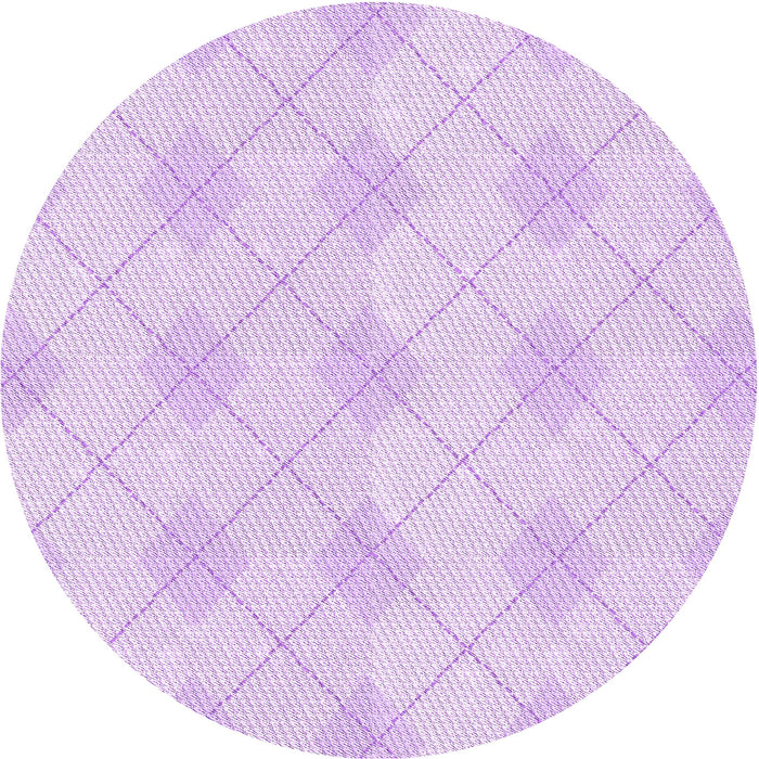 Square Patterned Violet Purple Rug, pat248pur