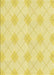 Patterned Golden Brown Yellow Rug, pat248yw