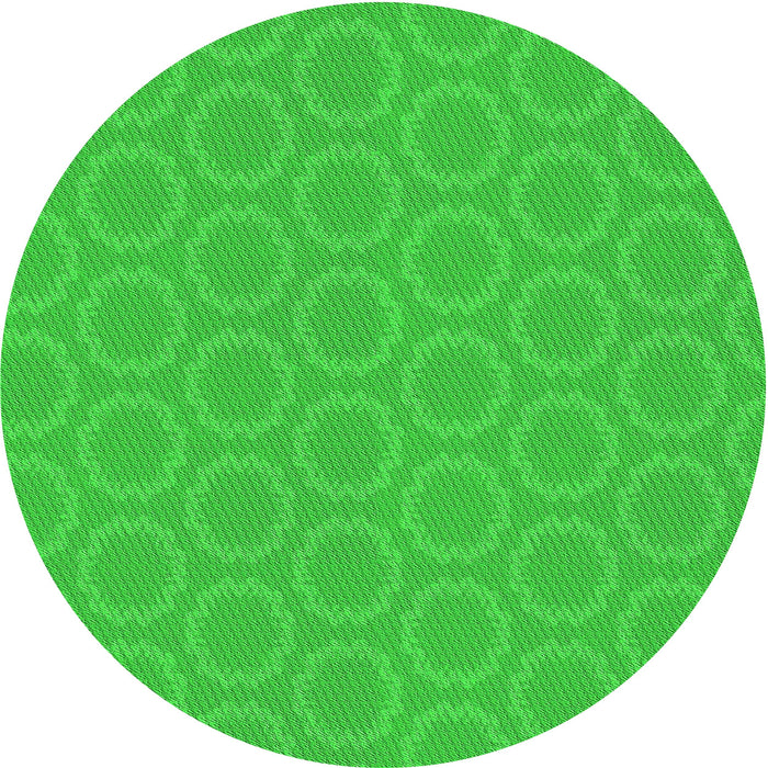 Square Patterned Lime Green Rug, pat2480grn