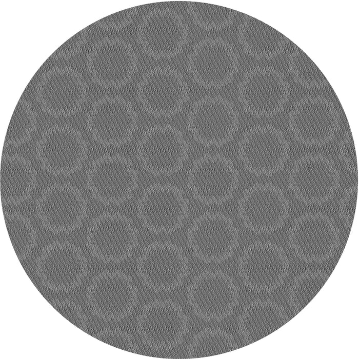 Square Machine Washable Transitional Carbon Gray Rug in a Living Room, wshpat2480gry