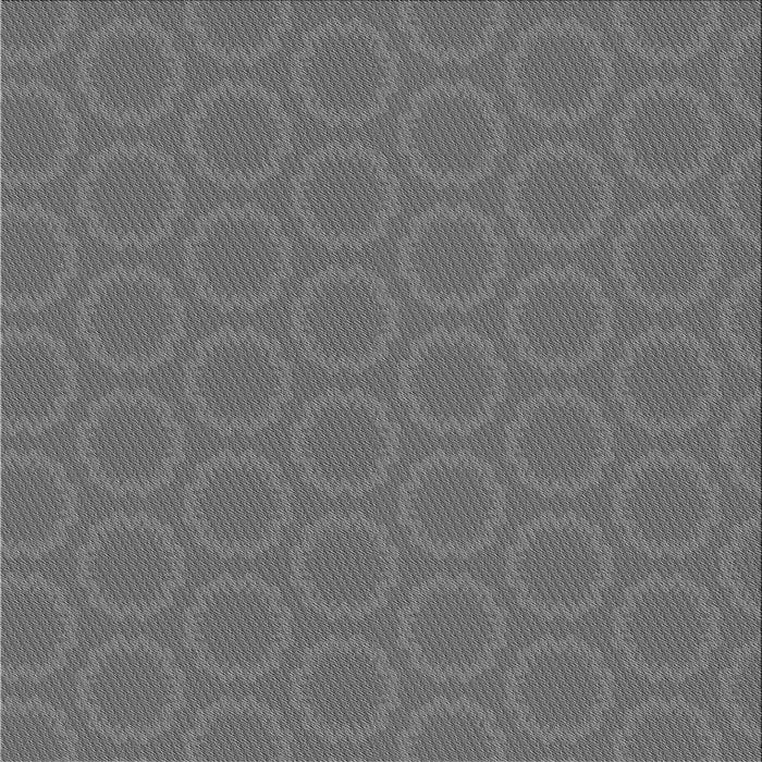 Round Machine Washable Transitional Carbon Gray Rug, wshpat2480gry