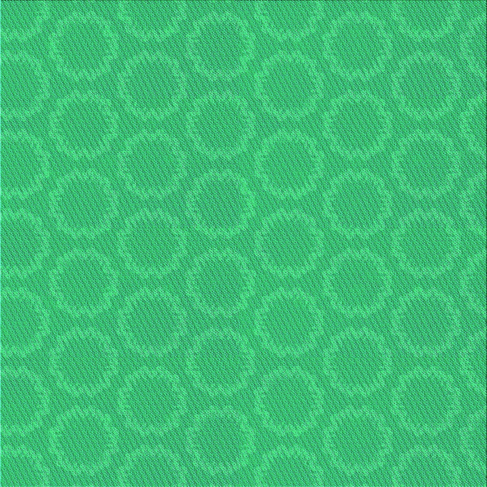 Round Patterned Spring Green Rug, pat2480lblu
